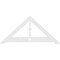 Ekena Millwork Pitch Artisan Architectural Grade PVC Gable Pediment, 72"W x 33"H x 1"P (11/12) GPP072X033X100ART - alternate 2
